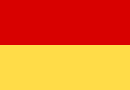 rot-gelbe Strandflagge